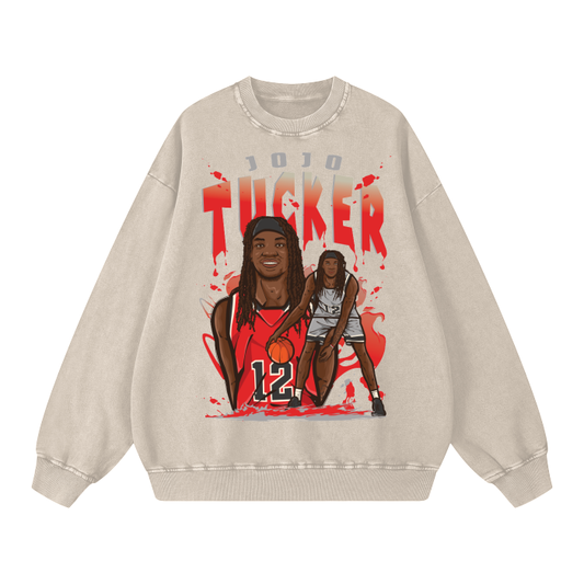 JoJo Tucker Oversize Sweatshirt - Ivory