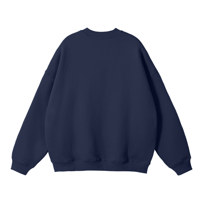 Ahamad Bynum Black Kat Fleece Pullover - Navy