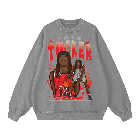 JoJo Tucker Oversize Sweatshirt - Grey