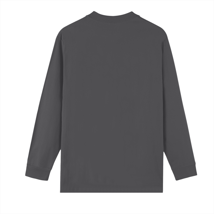 JoJo Tucker Unisex Crew Neck Long Sleeve Shirt - Dark Grey