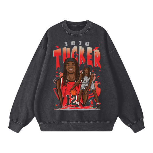 JoJo Tucker Oversize Sweatshirt - Black