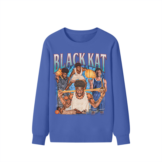 Ahamad Bynum Black Kat Classic Sweater - Blue